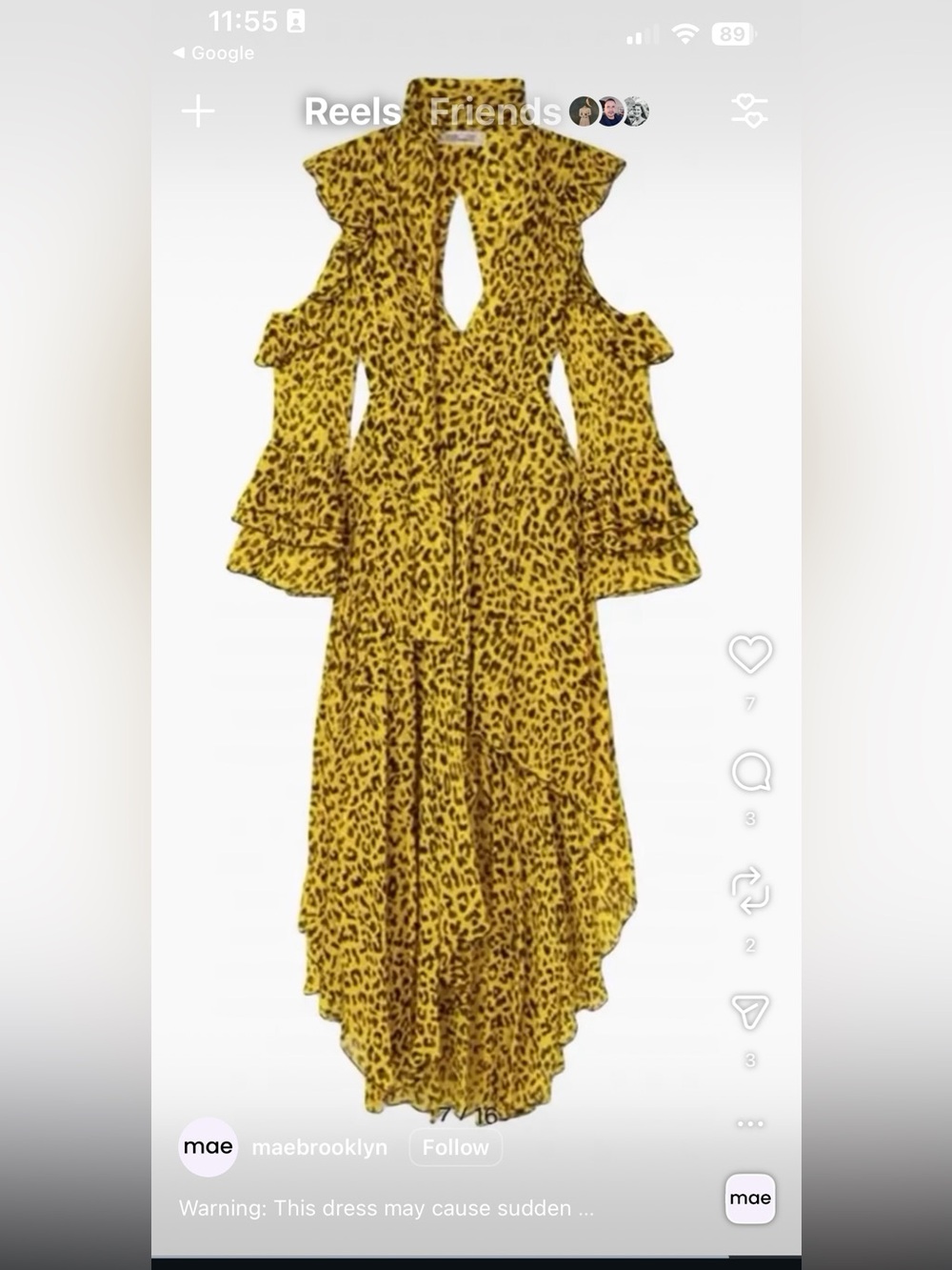 DvF Silk Wrap Dress, size 10-12 - Picture 15 of 15